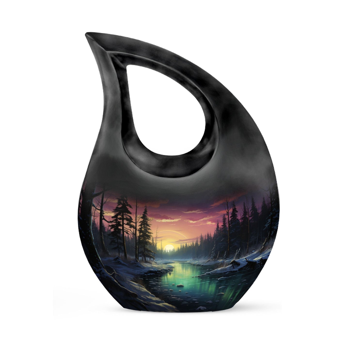 10-Inch Twilight Glow On Urn, 