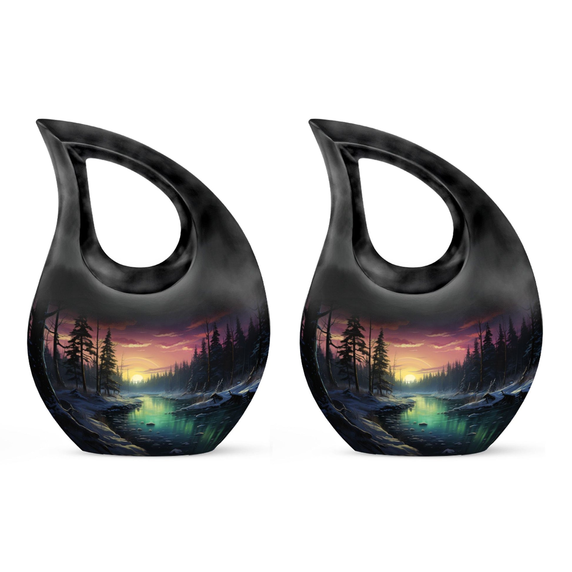 10-Inch Twilight Glow On Urn, 