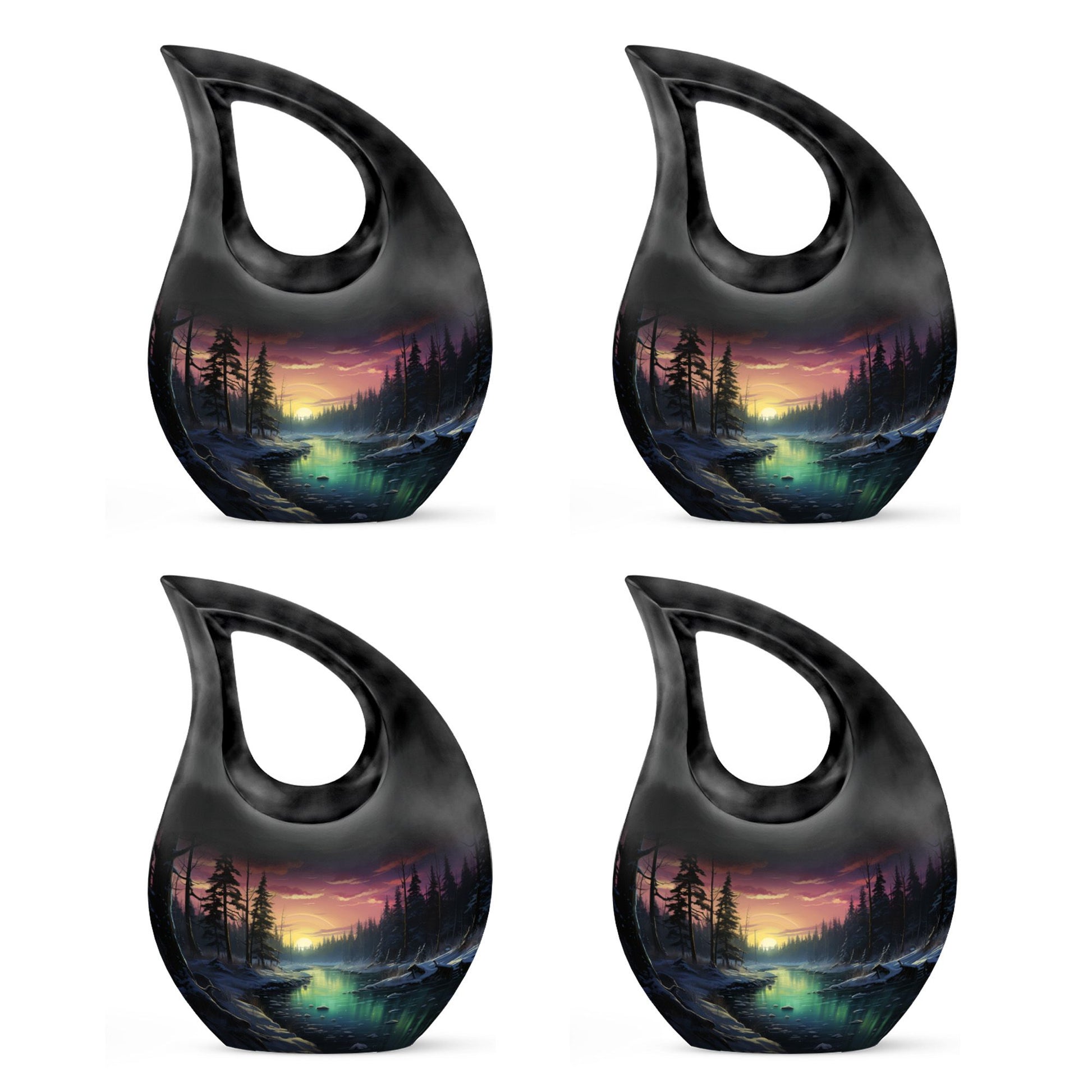 10-Inch Twilight Glow On Urn, 