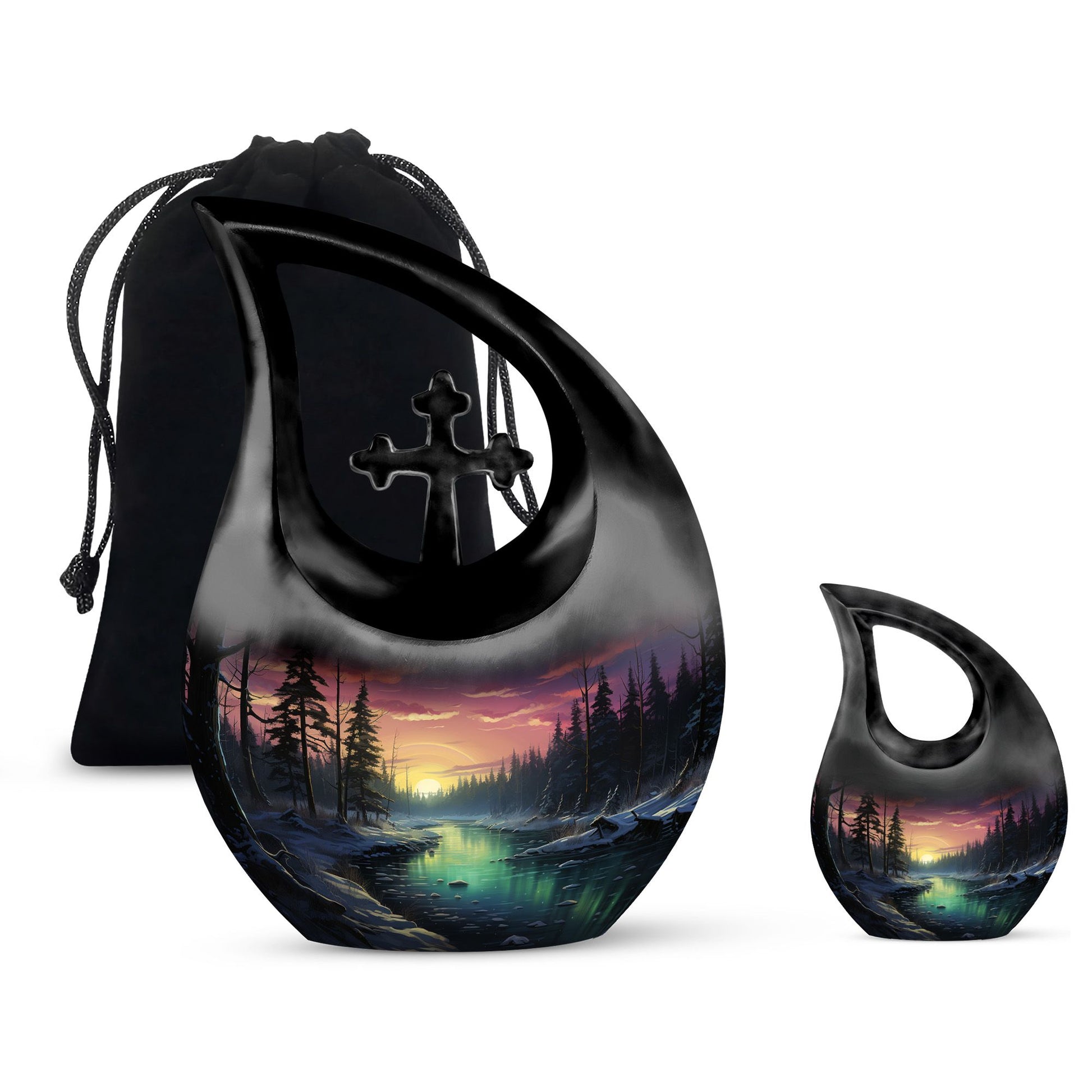 10-Inch Twilight Glow On Urn, 