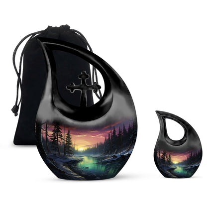 10-Inch Twilight Glow On Urn, 