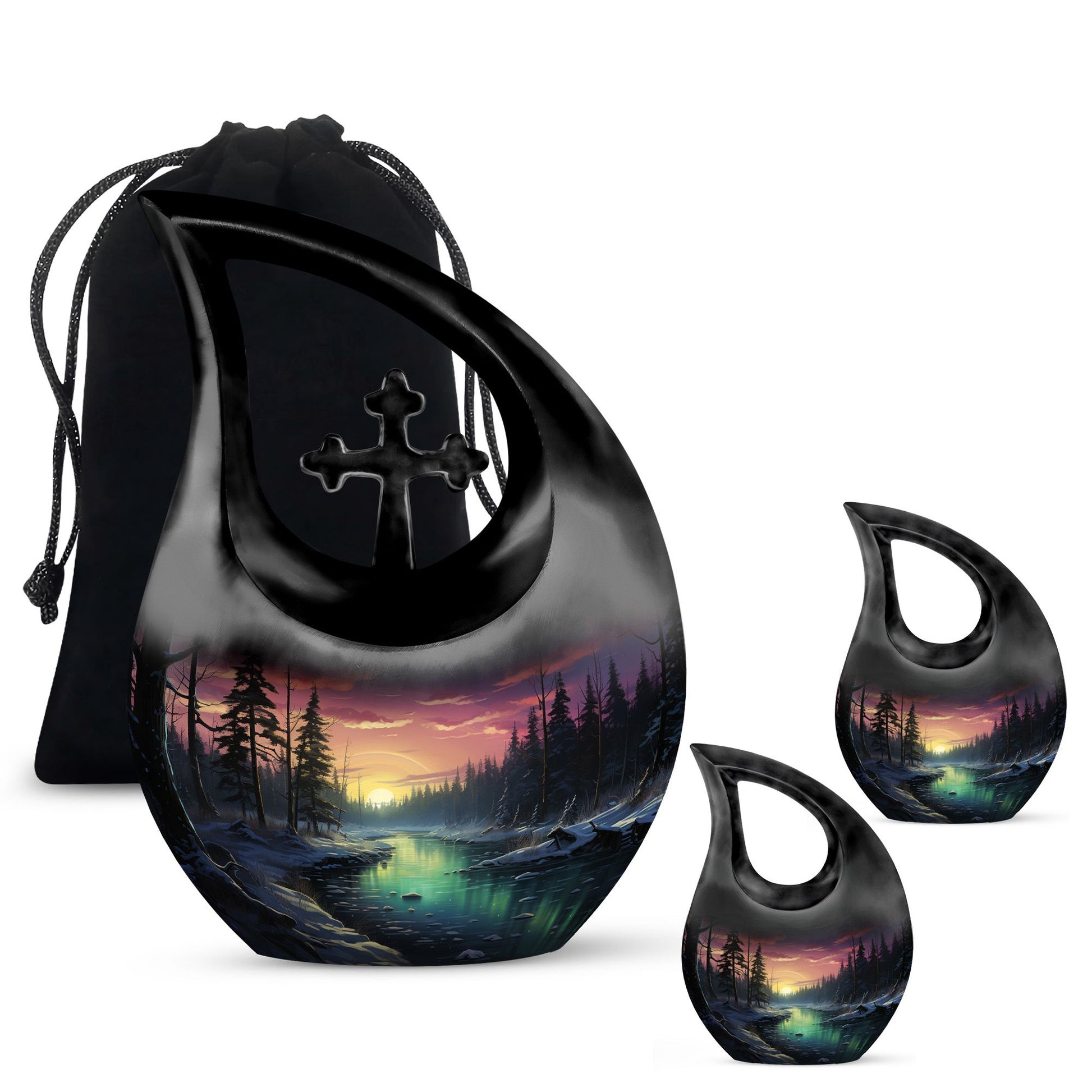 10-Inch Twilight Glow On Urn, 