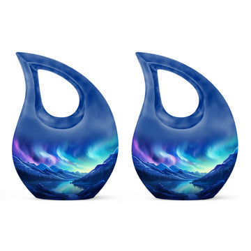 Small Urn Set of 2 -3