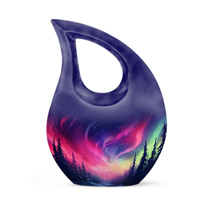 10-inch Cosmic Blaze Over urn 