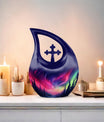 10-inch Cosmic Blaze Over urn 