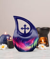 10-inch Cosmic Blaze Over urn 