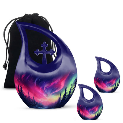10-inch Cosmic Blaze Over urn 
