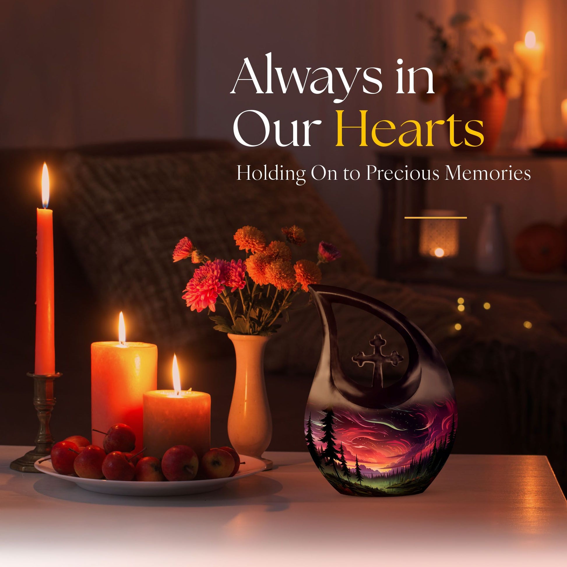 10-inch Whispers Of Dusk Urn, 