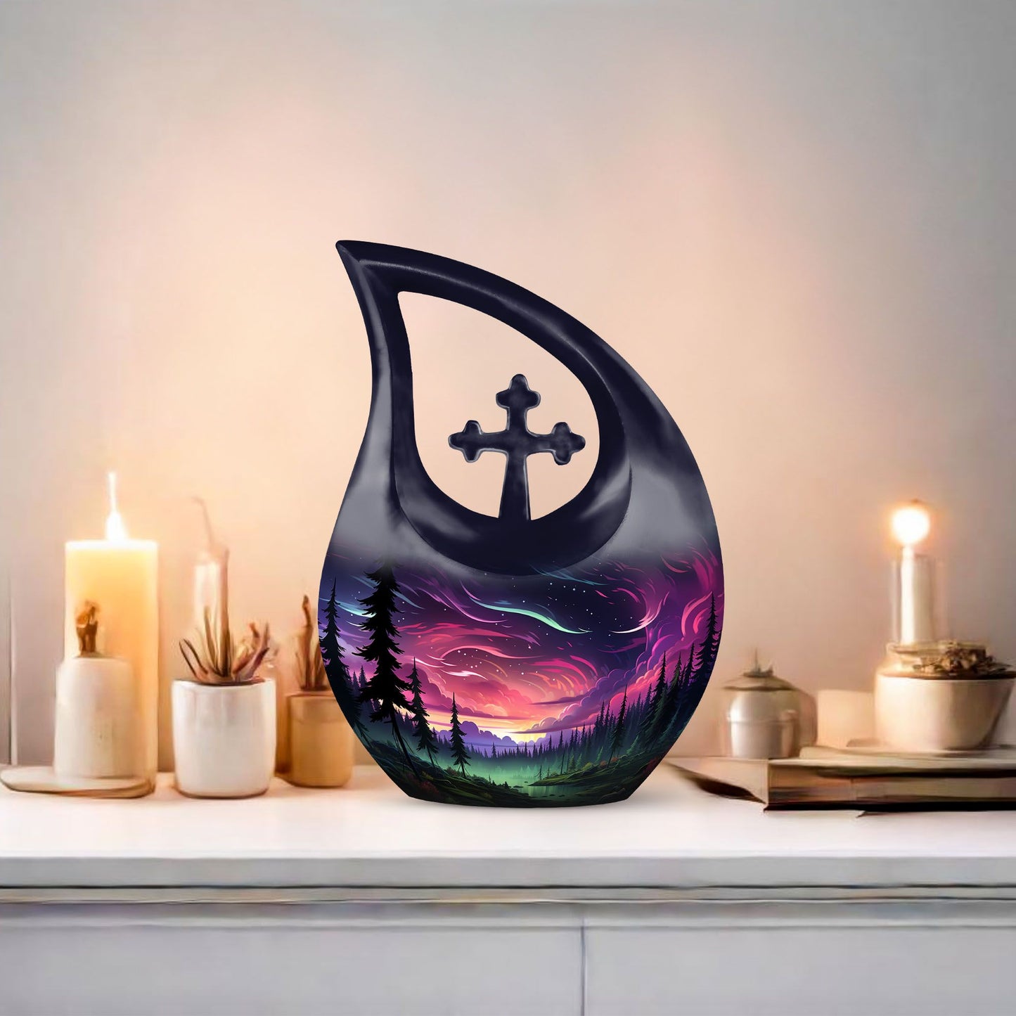 10-inch Whispers Of Dusk Urn, 