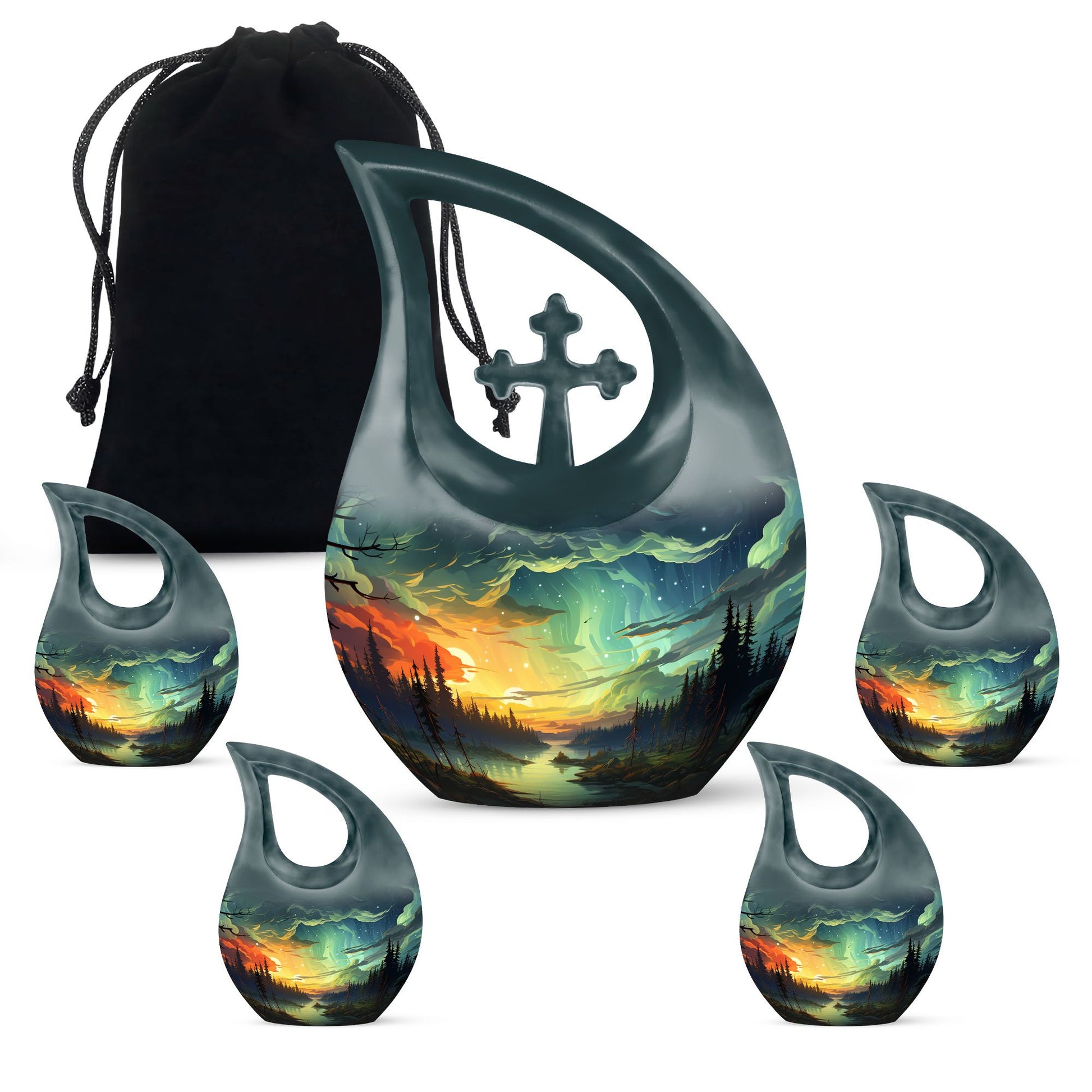 10-inch Mystical Merging Of Urn, 