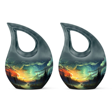 Small Urn Set of 2 -3