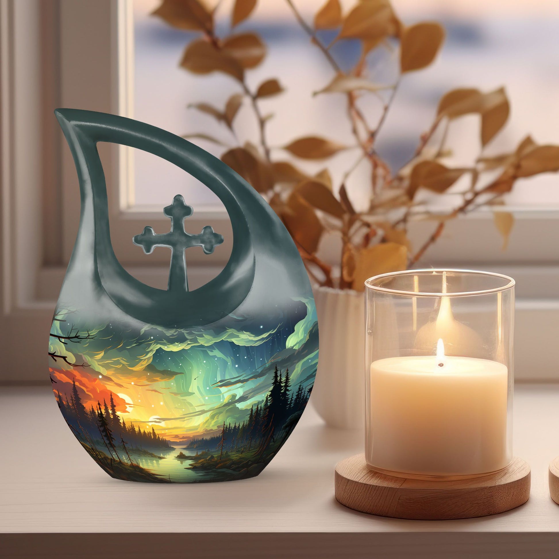 10-inch Mystical Merging Of Urn, 