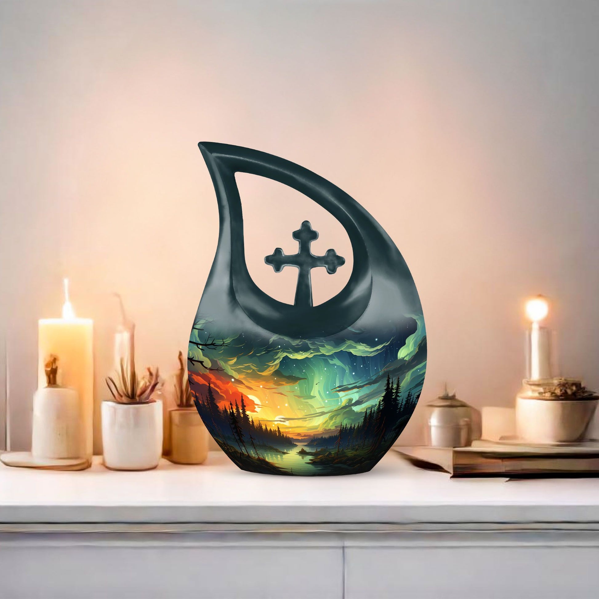 10-inch Mystical Merging Of Urn, 