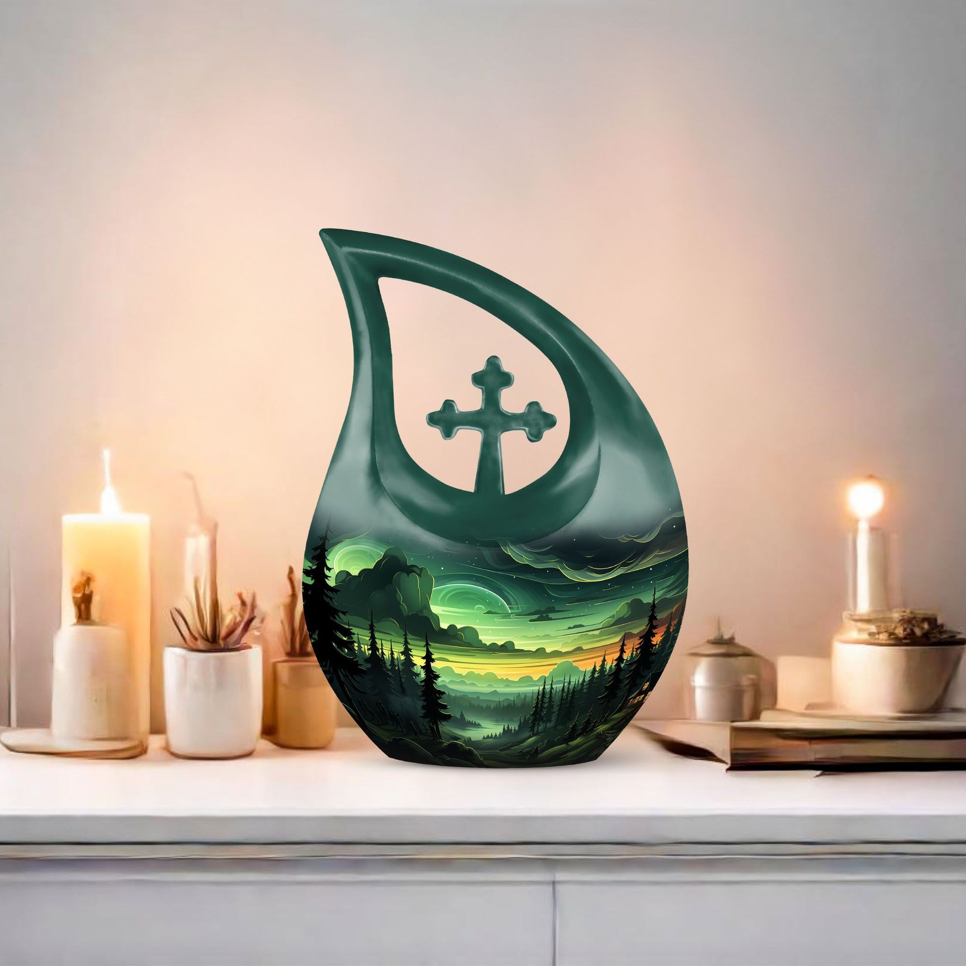 10 Inch Twilight Serenity At Urn 