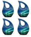 10 Inch Majestic Northern LightsMemorial Urn, 