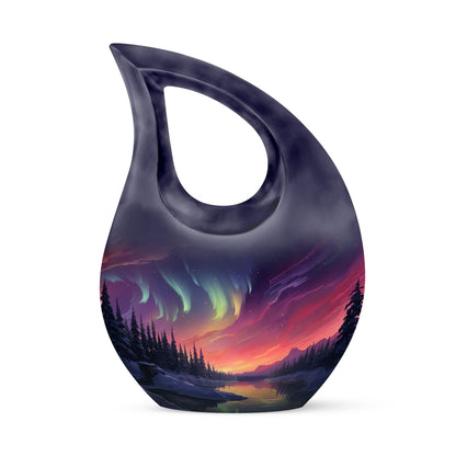 10-inch Arctic Twilight Symphony Urn