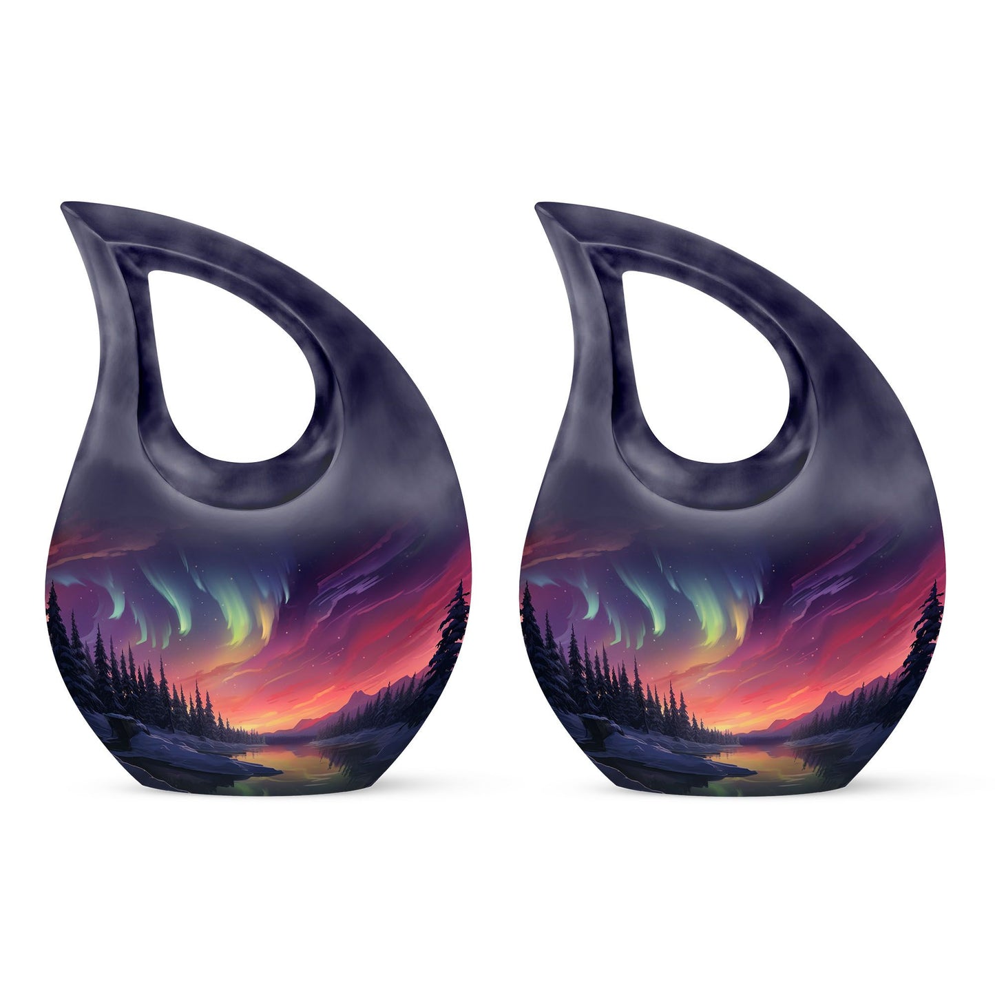 10-inch Arctic Twilight Symphony Urn