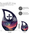 10-inch Arctic Twilight Symphony Urn