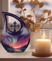 10-inch Arctic Twilight Symphony Urn