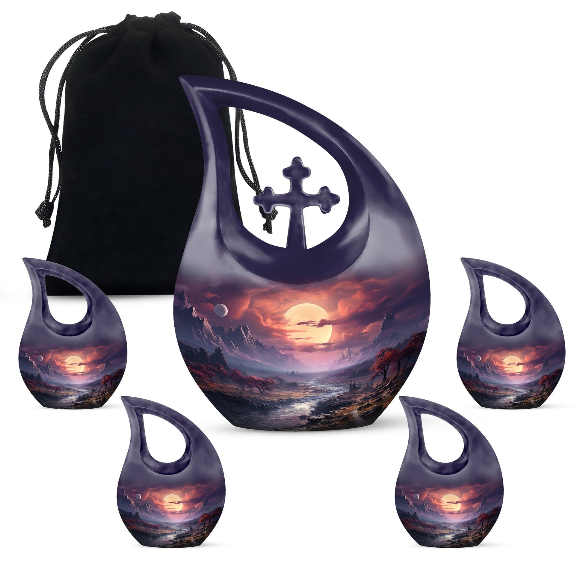 Large 10-inch Twilight Harmony In Urn,