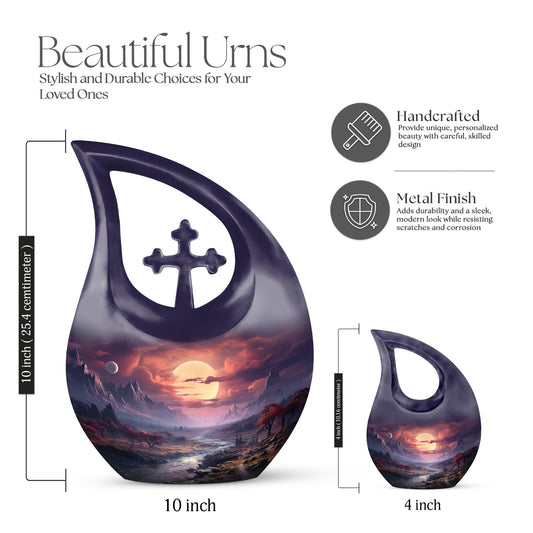Large 10-inch Twilight Harmony In Urn,