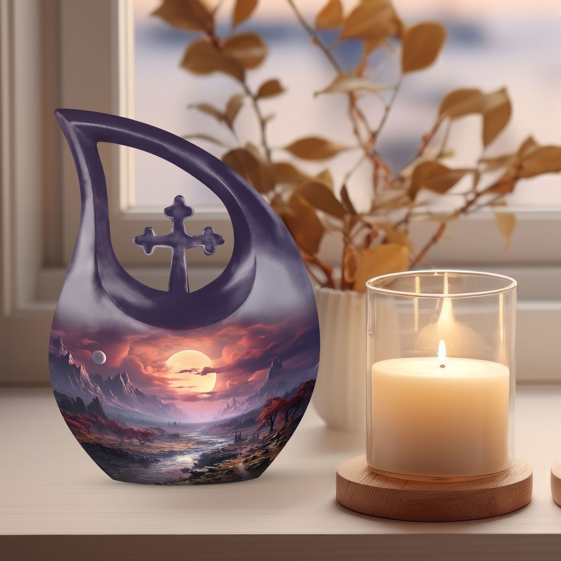 Large 10-inch Twilight Harmony In Urn,