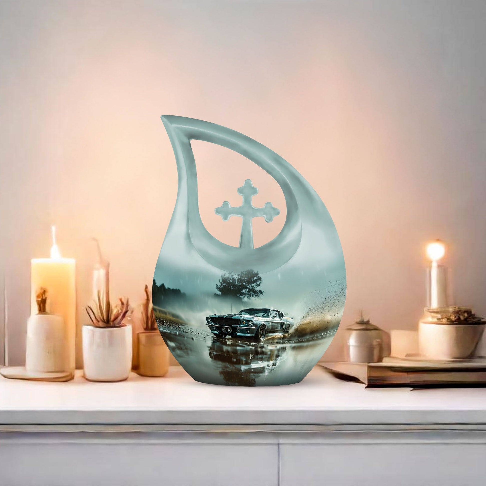 10-inch Classic Muscle In Urn, 