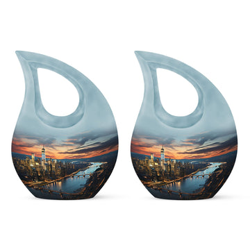 Small Urn Set of 2 -3