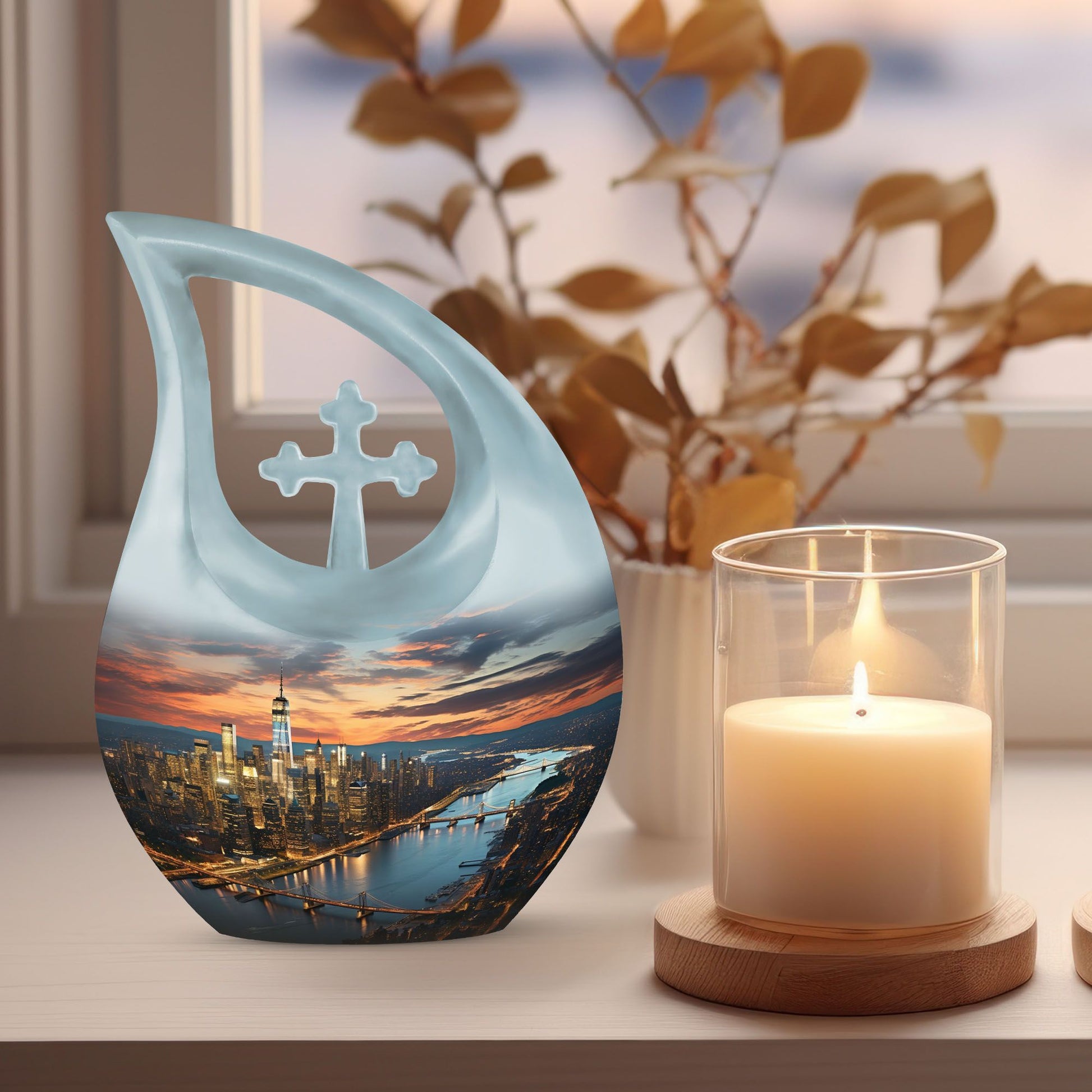 10-inch Dusk Descends On Urn