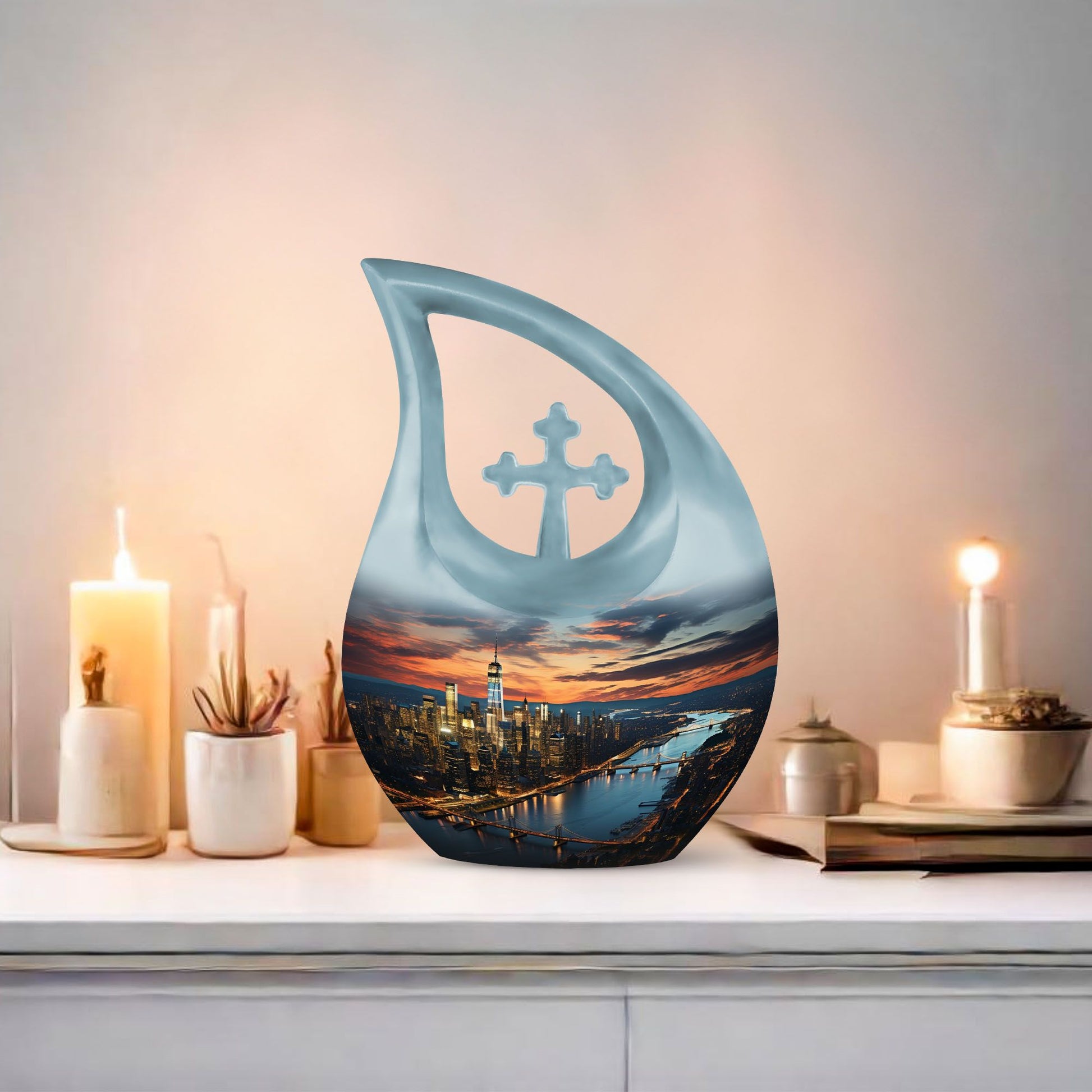 10-inch Dusk Descends On Urn