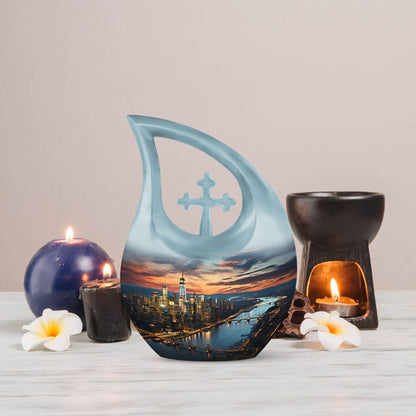 10-inch Dusk Descends On Urn