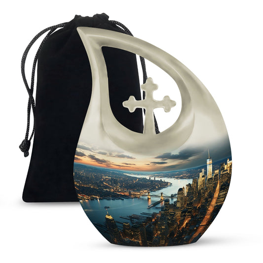 Large Cityscape At Urn 