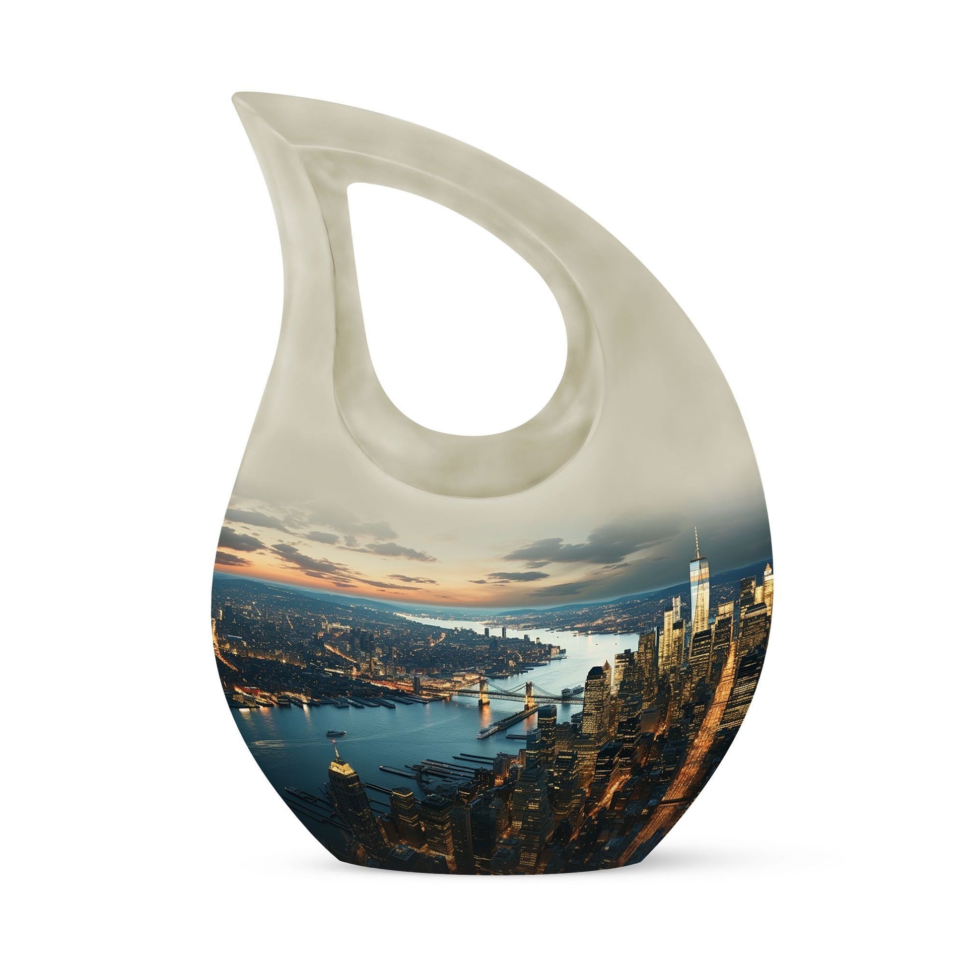 Large Cityscape At Urn 