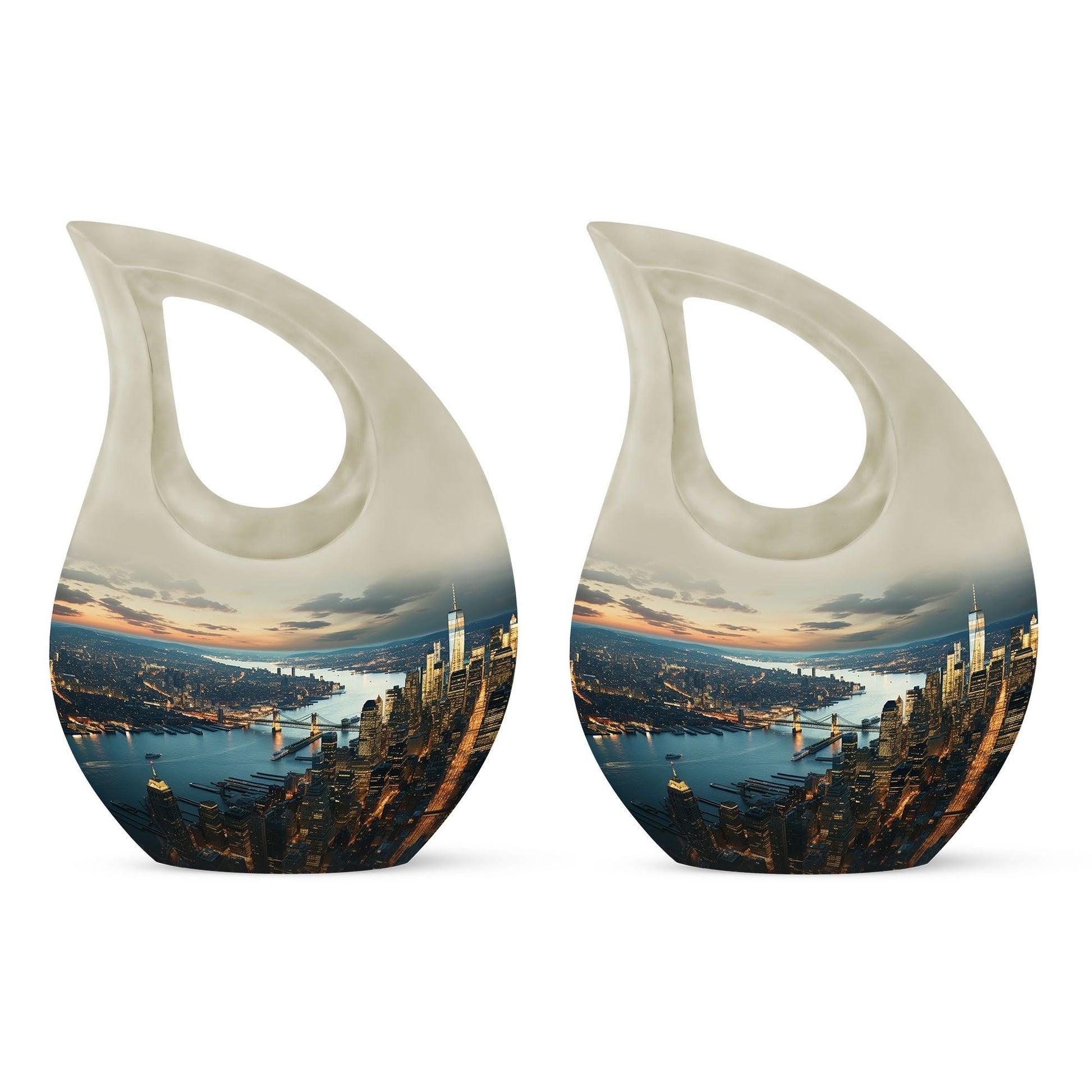 Large Cityscape At Urn 