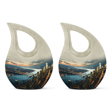 Small Urn Set of 2 -3