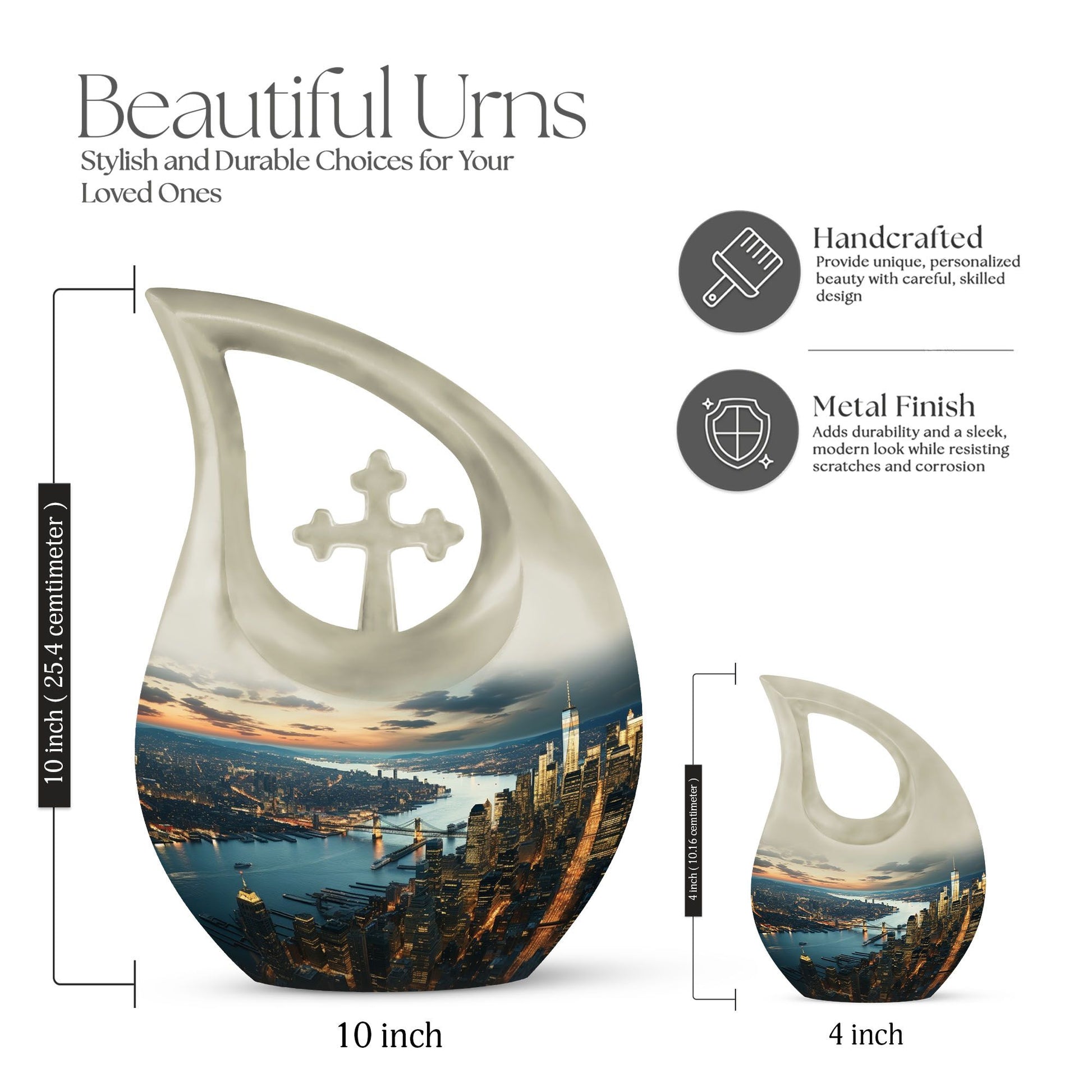 Large Cityscape At Urn 