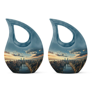 Small Urn Set of 2 -3