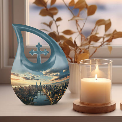 10 inch The New York Urn, 