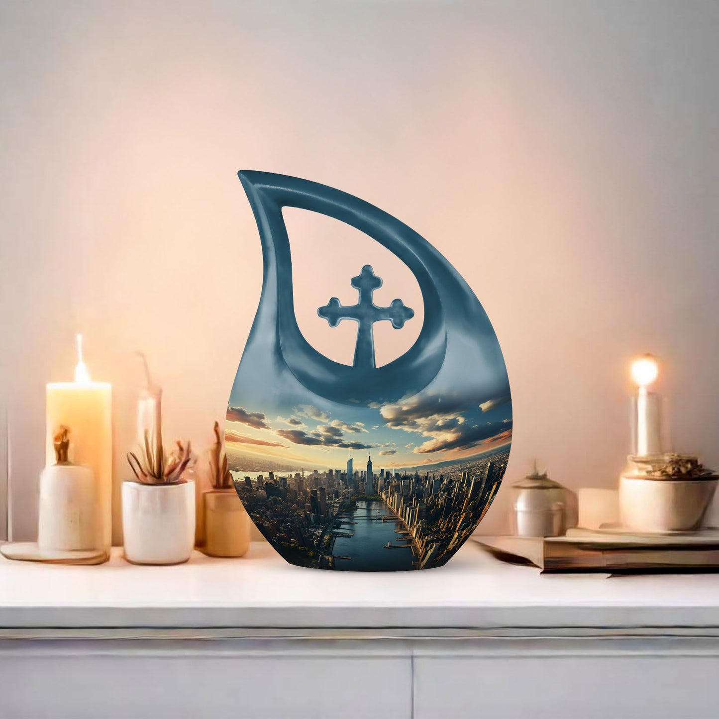 10 inch The New York Urn, 
