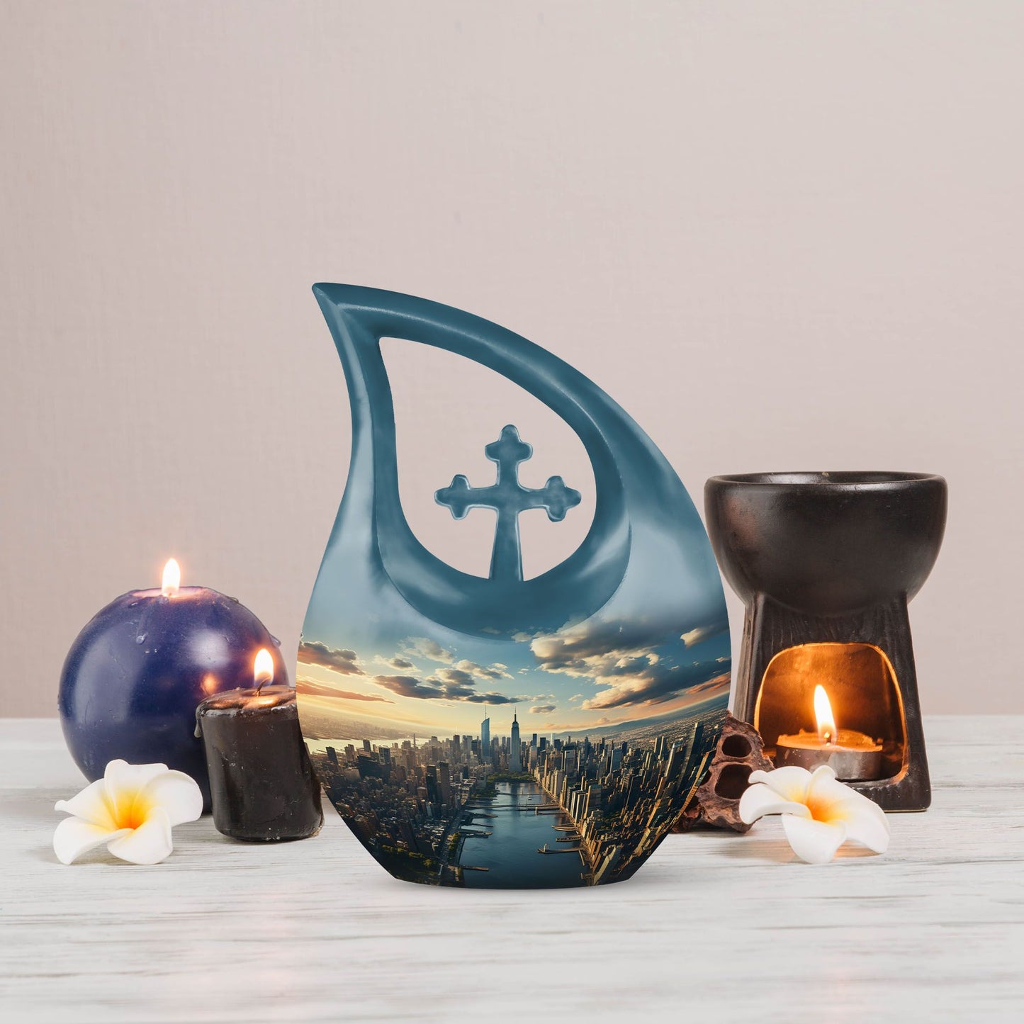 10 inch The New York Urn, 