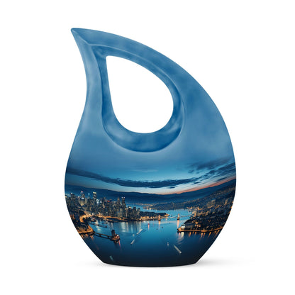 10-inch Cross Drop memorial urn