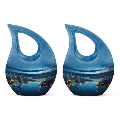 10-inch Cross Drop memorial urn