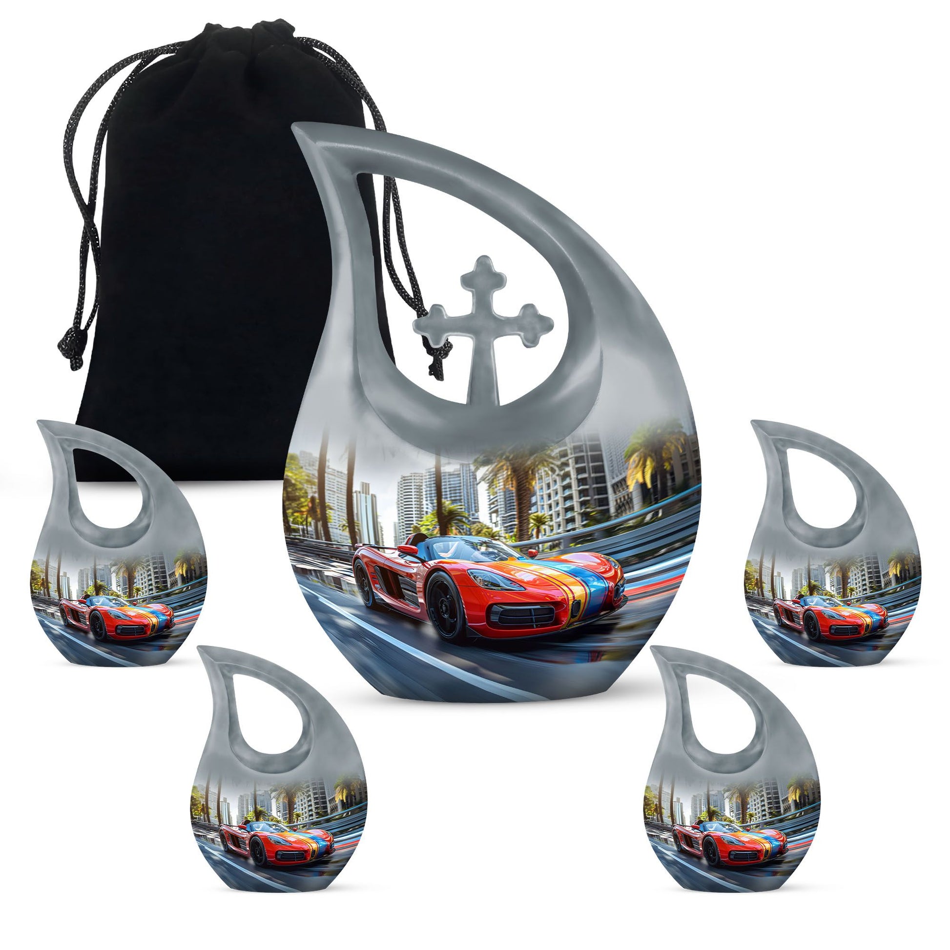 10-inch Unique 'Racing Through The Urn