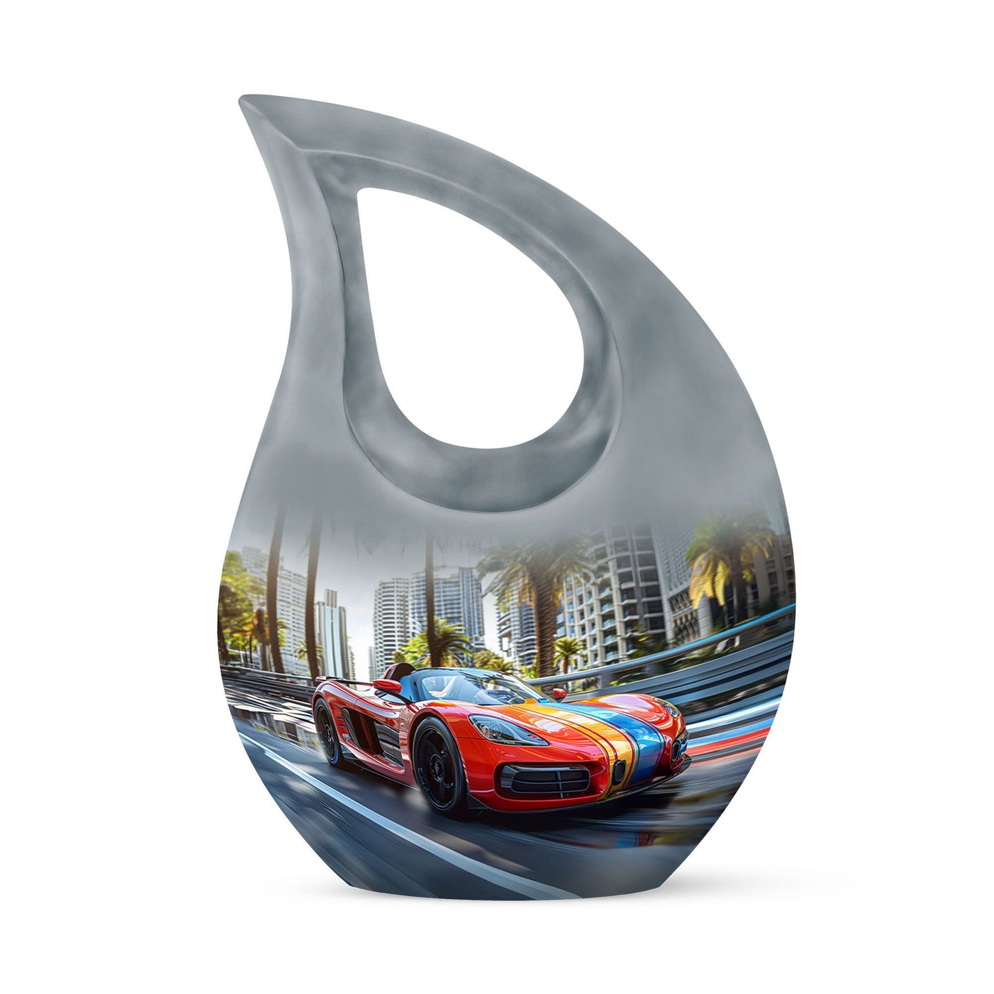 10-inch Unique 'Racing Through The Urn