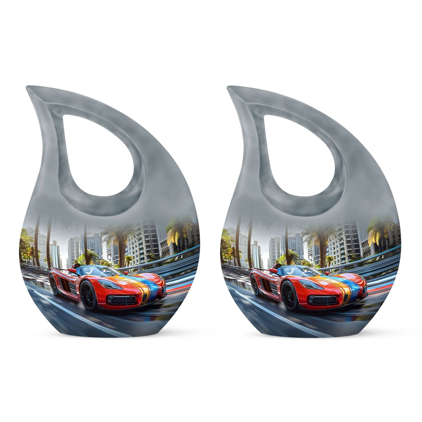 10-inch Unique 'Racing Through The Urn