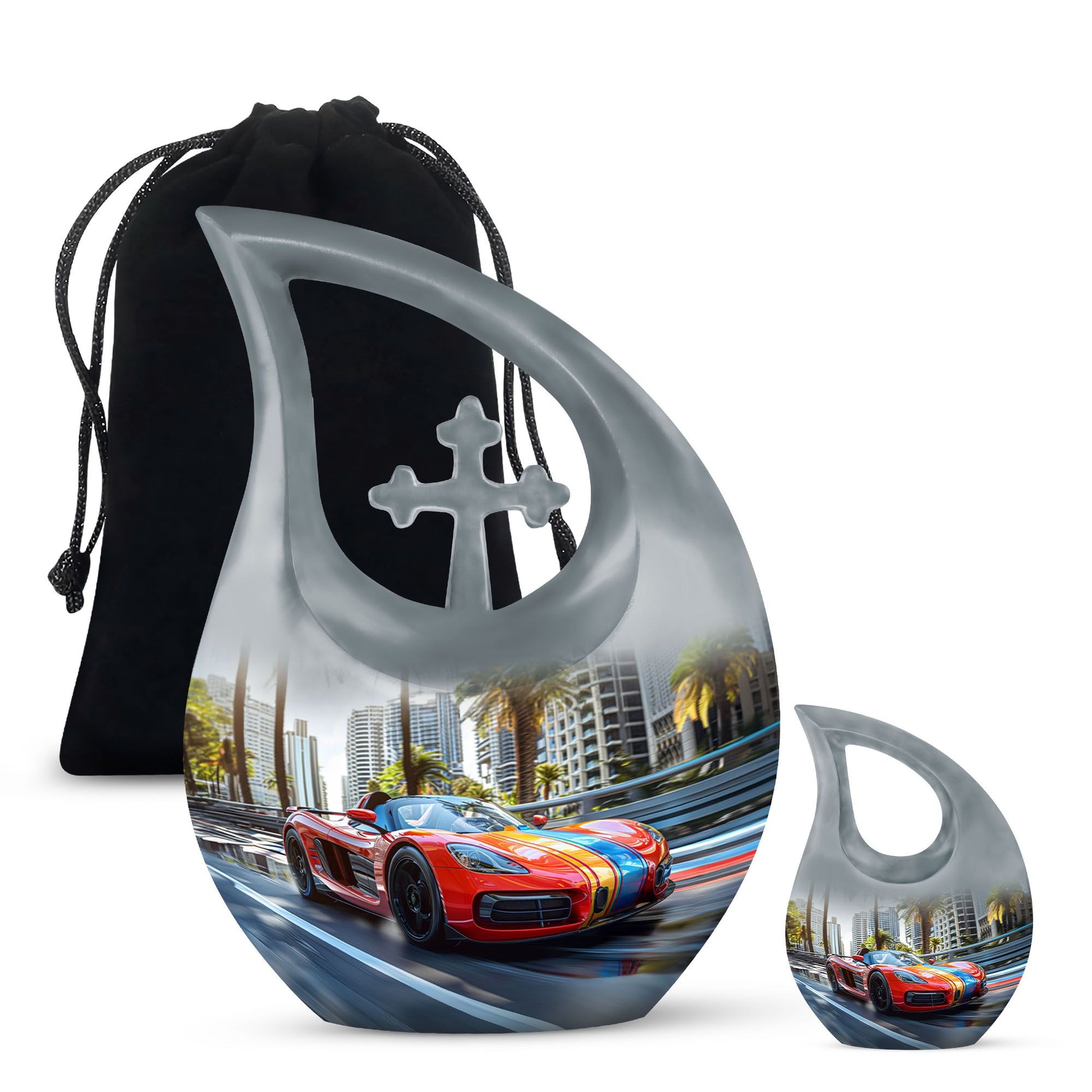 10-inch Unique 'Racing Through The Urn