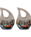  Car Urn 3 Inch Keepsake Pack of 2