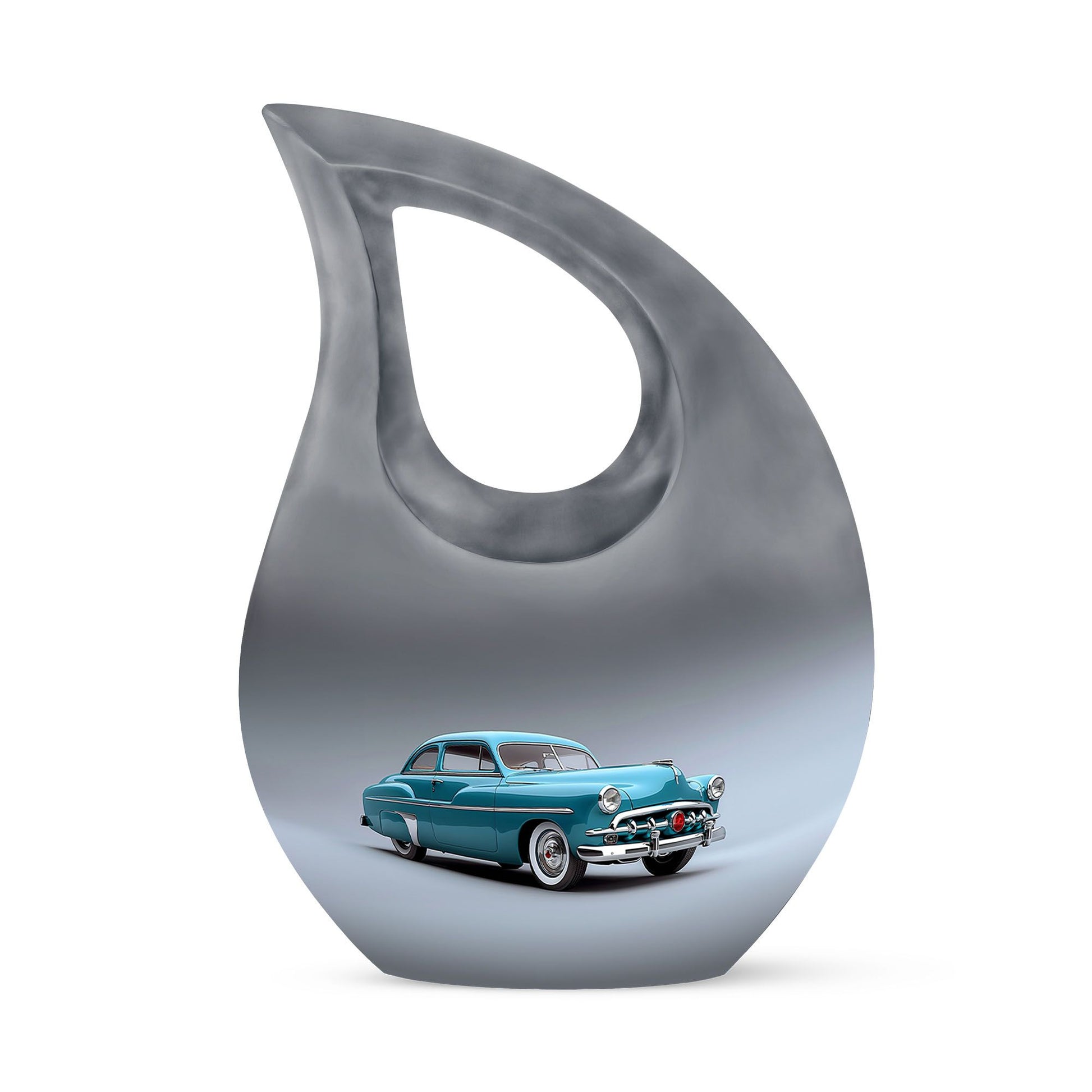 Vintage Charm of cross drop design human urns, 