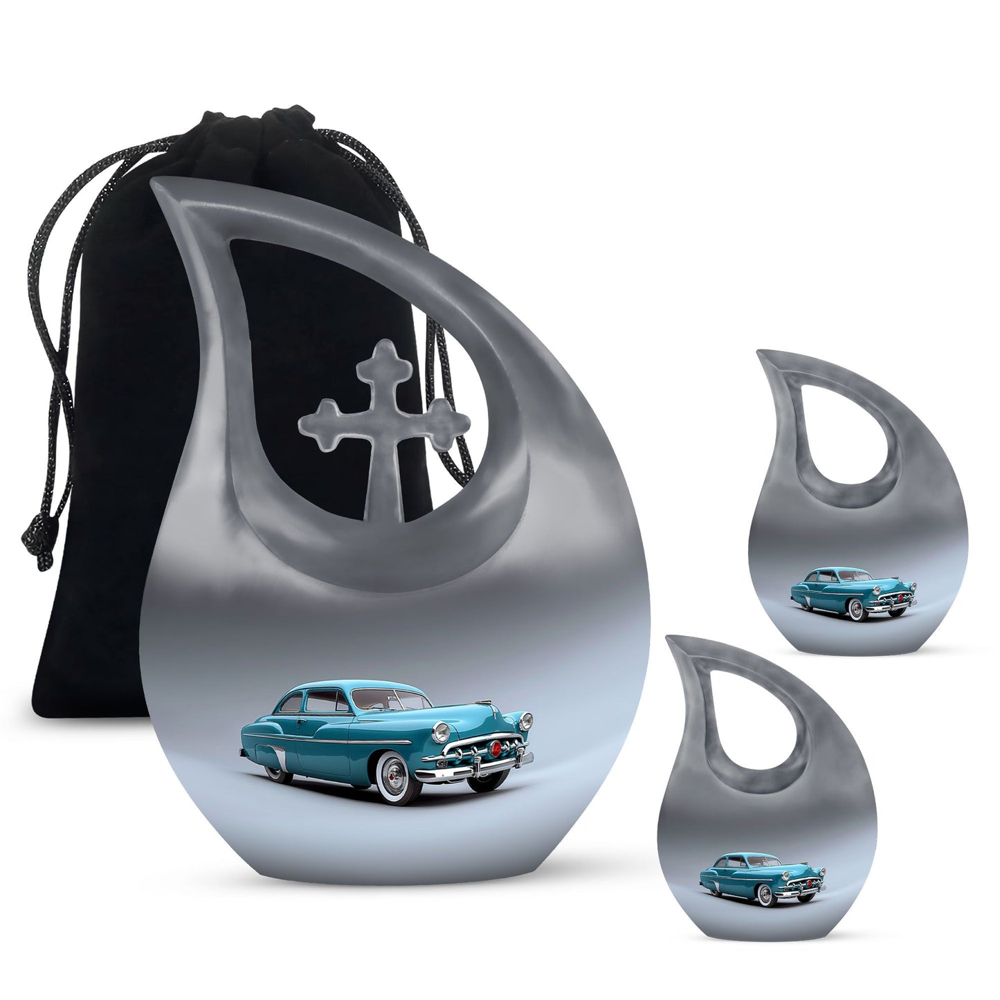  Car Urn Large Urn With 2 Keepsake Urn