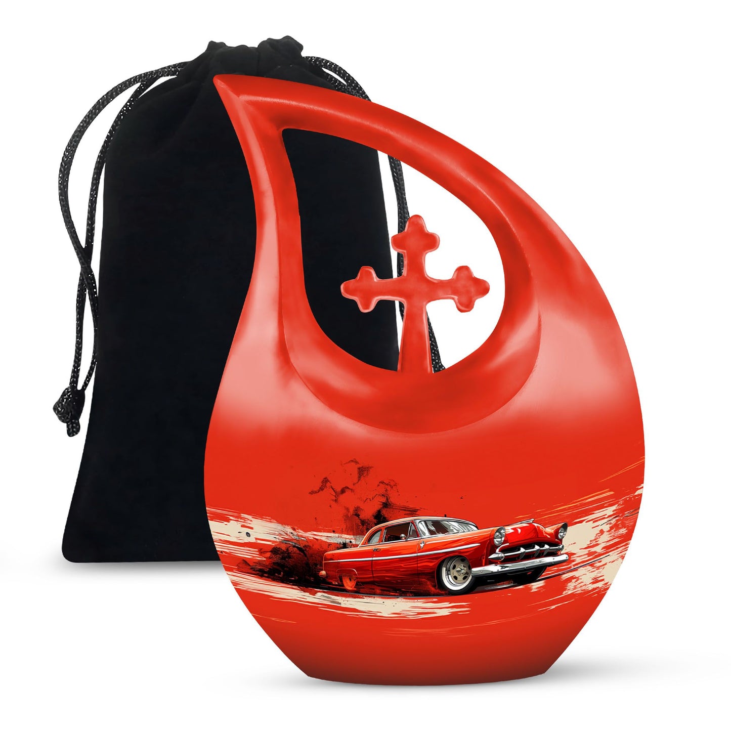 Large 10-inch Artistic Rush Urn 